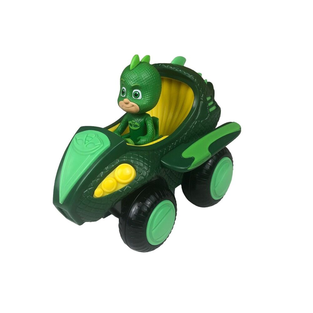 PJ Masks Hero Boost Vehicle Gekko Green Car and Figure Just Play